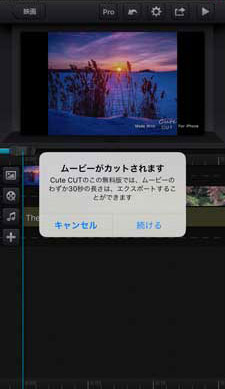 Cute Cut無料版制限