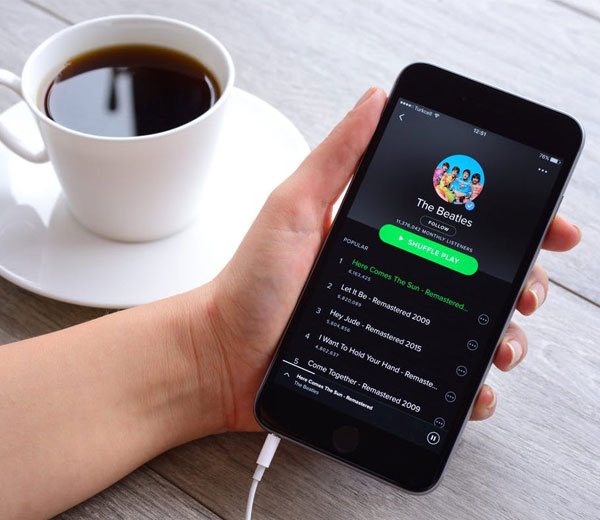 簡単にSpotify音楽を楽しめる