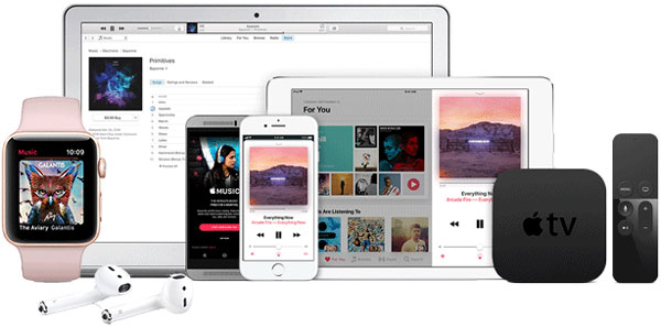 Apple Musicメンバーシップに対応するデバイス